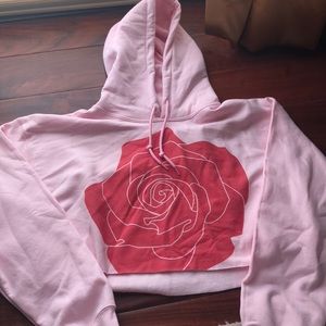 Cropped hoodie